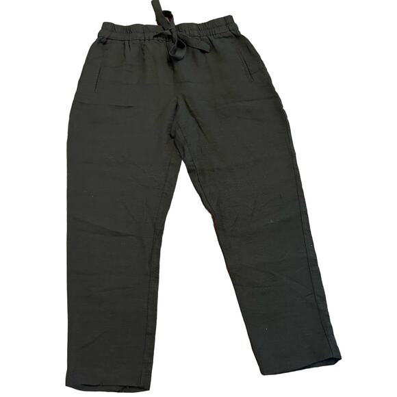 1. State Womens black casual jogger pants Size Medium